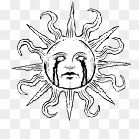 Weeping Sun - Jpeg, HD Png Download - white sun png
