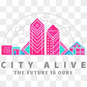 Graphic Design, HD Png Download - future city png
