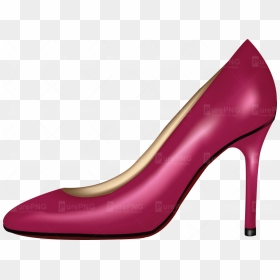 Transparent High Heel Outline Clipart - Shoe Woman Clipart Png, Png Download - heel png