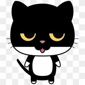 Cat, Tarepanda, Panda - Free Tuxedo Cat Clip Art, HD Png Download - cute kitty png