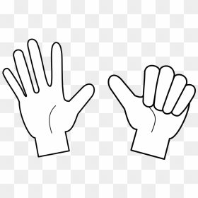 Fingers Clipart Five Finger - Countdown Begins For Christmas, HD Png Download - hand finger png