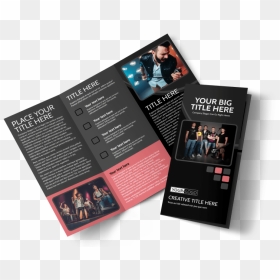 Music Band Brochure Template Preview - Flyer, HD Png Download - music band png