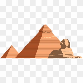 Great Pyramid Of Giza Clipart Transparent, HD Png Download - 3d pyramid png