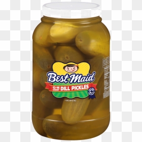 Dill Pickles 12-16 Count - Pickles In A Plastic Jar, HD Png Download - dill pickle png
