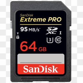 Secure Digital, Sd Card Png - Sd Sandisk Extreme Pro 32gb, Transparent Png - extreme png