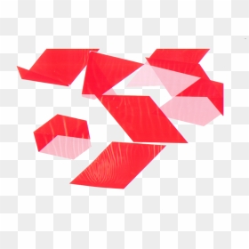 Tape Red Grey - Triangle, HD Png Download - red tape png