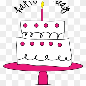 Free Cake Clipart Images Free Birthday Cake Clipart - Birthday Cupcake Clip Art, HD Png Download - birthday cake clipart png