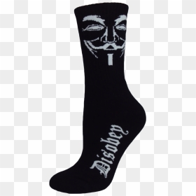 Guy Fawkes Crossfit Socks - Sock, HD Png Download - guy fawkes png