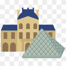 Louvre Museum Pyramid Clipart - Holy Places, HD Png Download - 3d pyramid png
