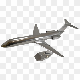 Aluminum Dc 9 Model Airplane, HD Png Download - vintage airplane png