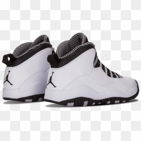 Air Jordan 10 “steel” - Jordan New Shoes 2018, HD Png Download - jordan shoe png