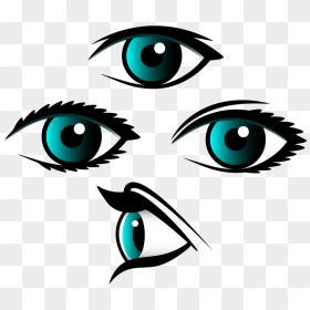 Human Eye Euclidean Vector Clip Art - Side Eye Clipart Png, Transparent Png - human eye png