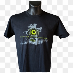 Men"s T-shirt Cameraman - Active Shirt, HD Png Download - cameraman png