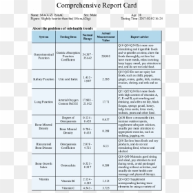 Document, HD Png Download - report card png