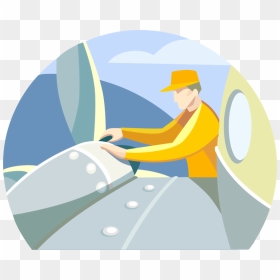 Technician Vector Image Illustration - Aircraft Maintenance Engineer Vector, HD Png Download - technician png
