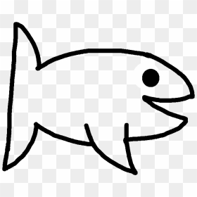 Drawing Clipart , Png Download - One Fish Two Fish Red Fish Blue Fish Pattern, Transparent Png - dr seuss fish png