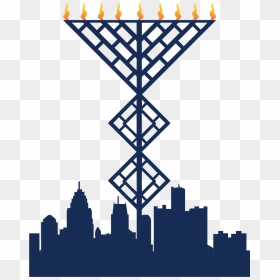 About Us In The - Menorah In The D, HD Png Download - menorah clipart png