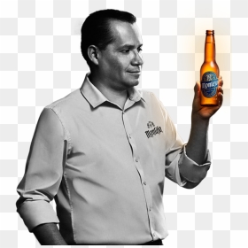Montejo Has A Light Golden Color And Is Renowned For - Gentleman, HD Png Download - bud light bottle png