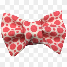 Pink Polka, HD Png Download - red bow tie png