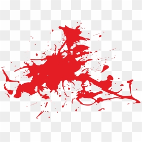 Blood Splatter Film Clip Art - Blood Splat Vector, HD Png Download - spatter png