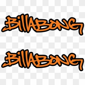 Billabong Logo Orange Black - Billabong, HD Png Download - billabong logo png
