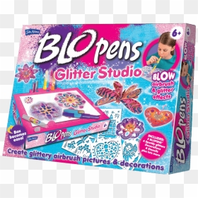 Blo Pens Glitter Studio, HD Png Download - glitter png effects