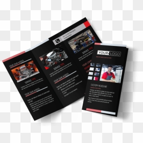 Car Repair Brochure Template Preview - Flyer, HD Png Download - car mechanic png