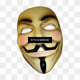 V For Vendetta Mask Png Clipart , Png Download - V For Vendetta Mask Transparent, Png Download - v for vendetta mask png