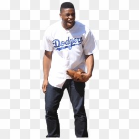 Chadwick Boseman Baseball Clip Arts - Los Angeles Dodgers, HD Png Download - baseball bats crossed png