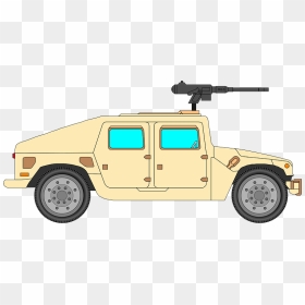 Hummer Clipart - Military Car Clipart, HD Png Download - hummer png
