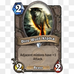 Hearthstone Card, HD Png Download - wolf transparent png