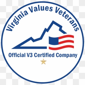 V3 Seal Only First Award - Circle, HD Png Download - veterans png