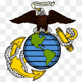 Image Of The Unsc Corps To Present - Marine Corps Logo Svg, HD Png Download - marine corps emblem png
