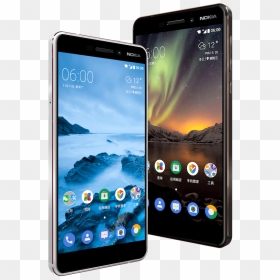 Nokia 6 2018 Launched In China Starts At - Nokia Mwc 2018, HD Png Download - nokia phone png