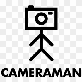 Logo - Graphic Design, HD Png Download - cameraman png