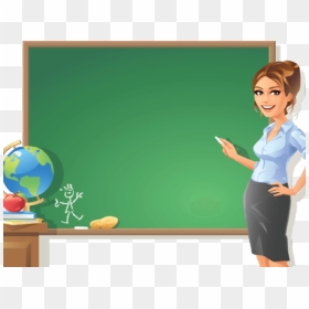 Blackboard Clipart Female English Teacher , Png Download - Enhanced Teacher Education Curriculum Anchored On Obe, Transparent Png - english teacher png