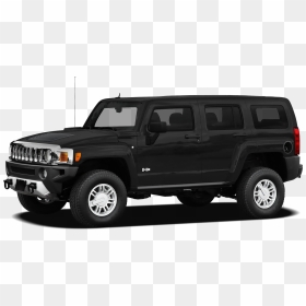 2008 Black Hummer H3, HD Png Download - hummer png