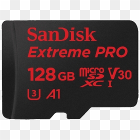 128 Gb Sandisk Ultra Plus Microsdxc Uhs, HD Png Download - extreme png