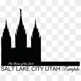 Temple Square Clipart Salt Lake Temple Temple Square - Salt Lake City Lds Temple Clip Art, HD Png Download - lds temple png