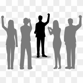 Group Of People Svg, HD Png Download - team building png