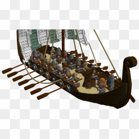 Lego Old Viking Ship, HD Png Download - viking ship png
