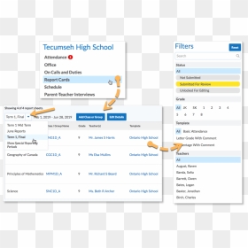 Screenshot, HD Png Download - report card png