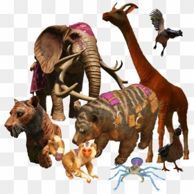 Animal - Atlas Game Creatures, HD Png Download - baby animals png