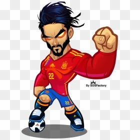 Isco Alarcon Mascot Design - World Cup Russia 2018 Mascotization Project, HD Png Download - russia 2018 png
