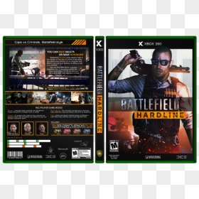 Battlefield Hardline Box Art Cover - Battlefield Hardline Game Cover, HD Png Download - battlefield hardline png