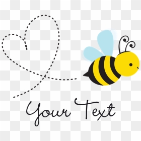 Transparent Background Cute Bee Clipart, HD Png Download - honeybee png