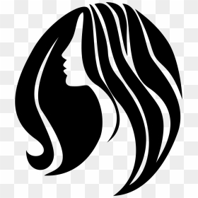 Woman With Long Hair - Long Hair Icon Png, Transparent Png - woman hair png
