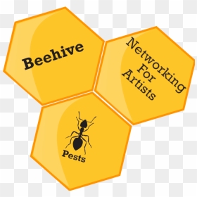 Transparent Bee Hive Clipart - Bee Clip Art, HD Png Download - honeybee png