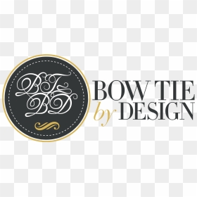 Bow Tie By Design - Calligraphy, HD Png Download - white bow tie png