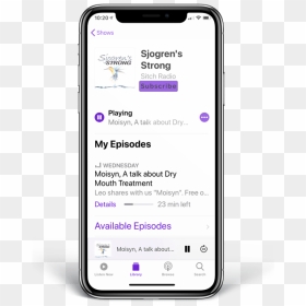 How To Subscribe To A Podcast - Iphone, HD Png Download - purple subscribe png
